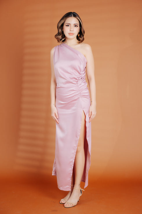 Alhambra x GS: The Stefano Long Gown in Blush